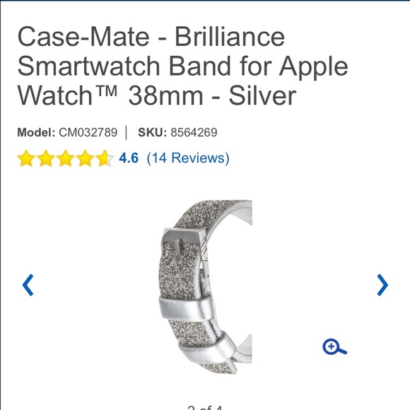 Case-mate 38mm Apple Watch band