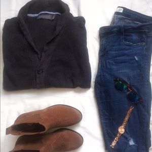 Dark Gray Hawkings McGill Cardigan