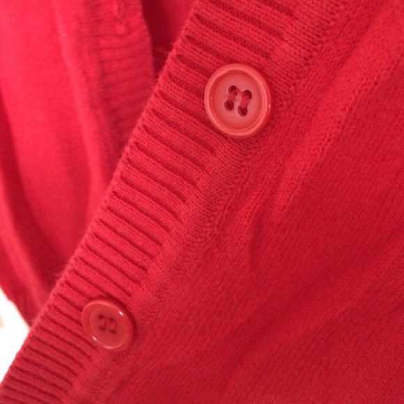 Red Cardigan - Picture 2 of 3