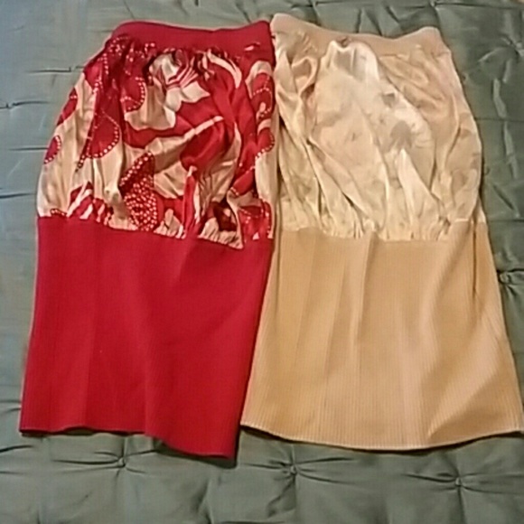 bebe Tops - BEBE Silk Tube Tops