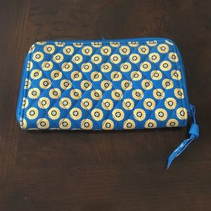 Vera Bradley "Rivera Blue" Wallet