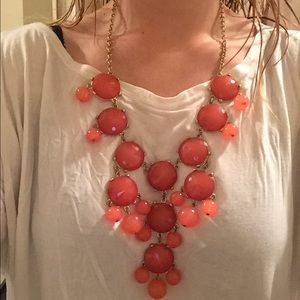 Pink bubble necklace