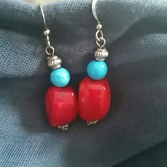 Stone earings