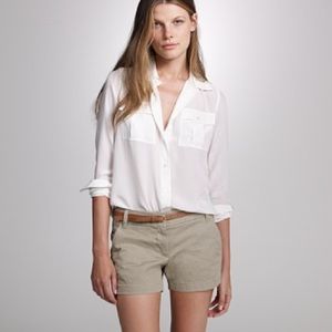 J. Crew Khaki Chino Shorts