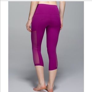 Lululemon Mesh Capris