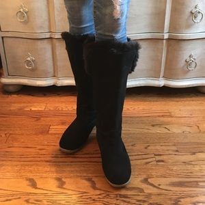 Suede Boots