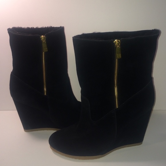 Coach Black Booties