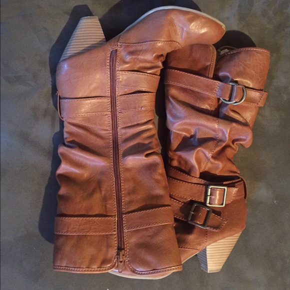 Brown boots