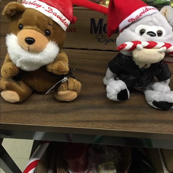 Harley Davidson plush x2. 10.00 for both