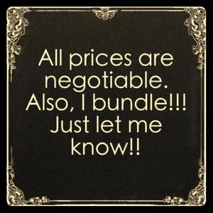 feel free to make offers.(: