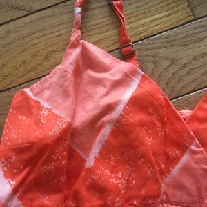 Hurley dress with pockets and braided straps