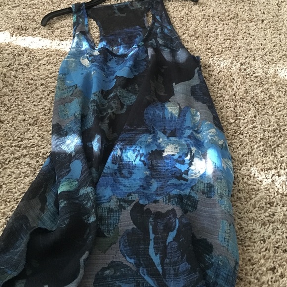 Long express sheer tank