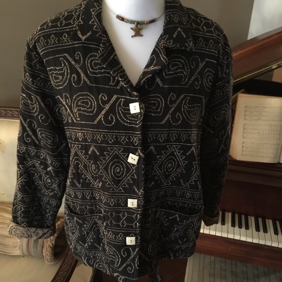Daniel K sweater jacket...size large - Picture 1 of 4