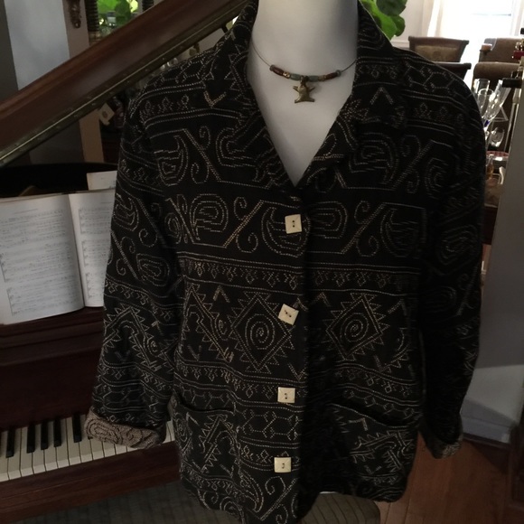 Daniel K sweater jacket...size large - Picture 4 of 4