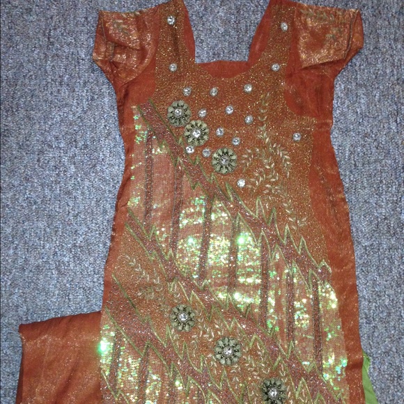 Heavy embroided punjabi salwar suits