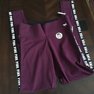 NWT PINK XS YOGA LEGGINGS