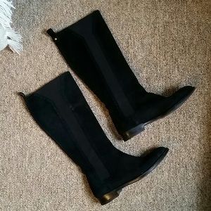 24 HR FLASH SALE* YSL Suede Riding Boots