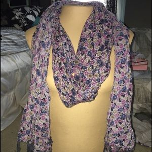 floral scarf