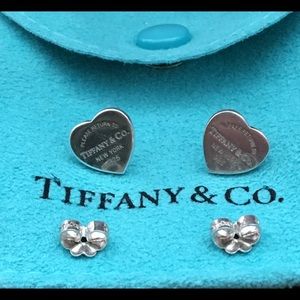 Return to Tiffany Mini Heart Tag Earrings