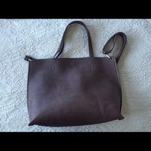 Free People Vegan Leather Crossbody Bag