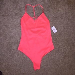Coral Body Suit