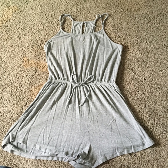 Gray Romper