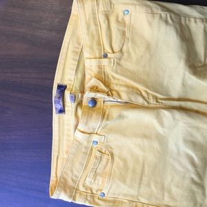 Selling yellow Paige size 28 Capri pants