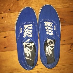 Blue Vans