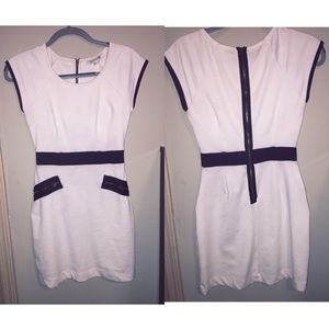 Forever 21 White & Black Dress