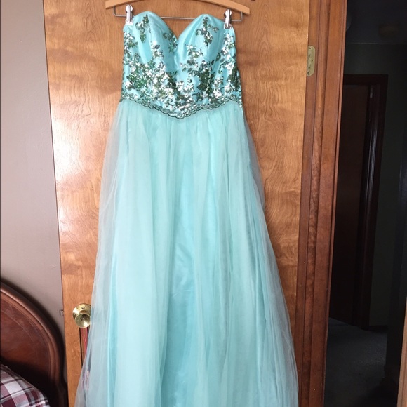 Prom dress purchased from Deb
