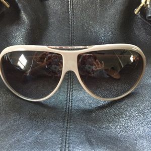 Givenchy Sunglasses - aviator style- taupe/grey.