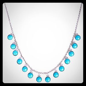 🍀Lucky Brand Turquoise Drop Necklace. NWOT!💎