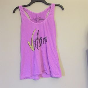 Purple tank top