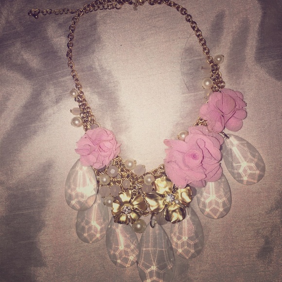 Gold Chandelier Necklace - Picture 1 of 2