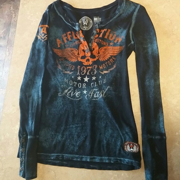 Affliction long sleeve
