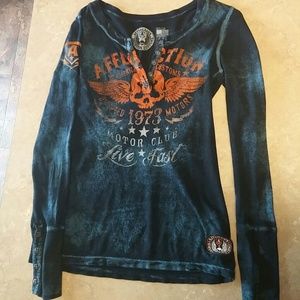 Affliction long sleeve