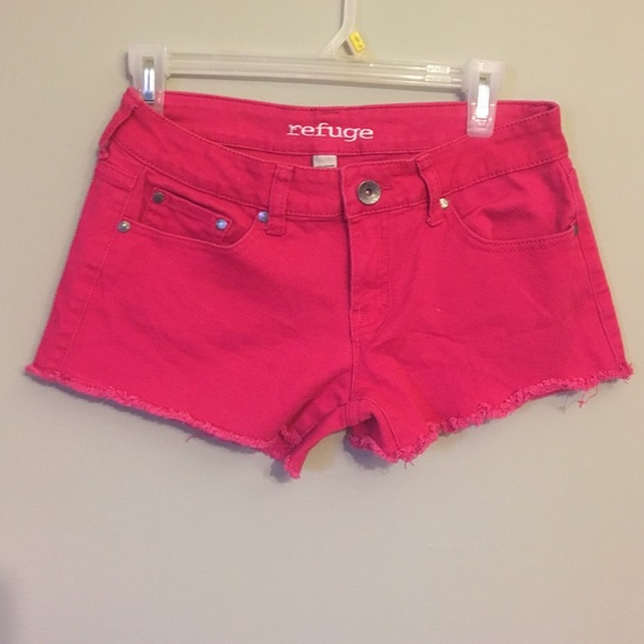 Red shorts