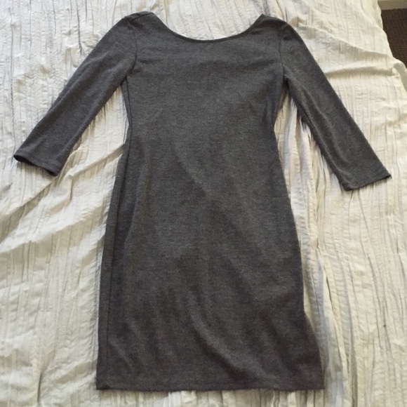 Grey Forever 21 Bodycon dress