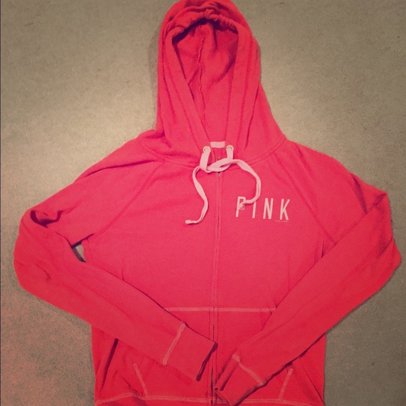 Vs pink zip up