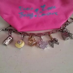 Juicy Couture Charmed Bracelet w/ FREE Makeup Bag