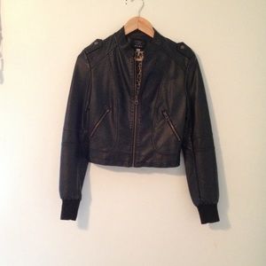 Leather jacket