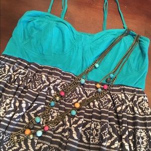 Billabong Aztec Mini Dress