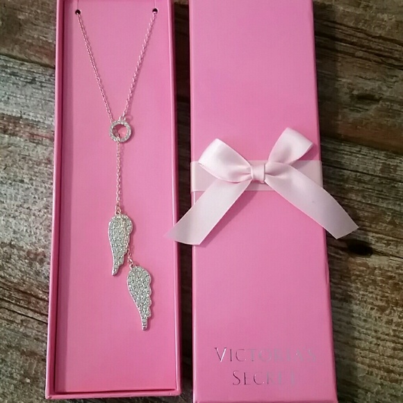 V.S. angel wing necklace
