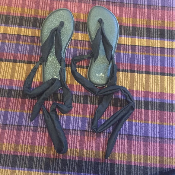 Lace up sandal