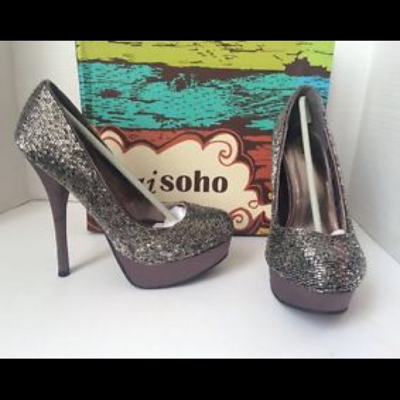 Zigi Soho Glitter Platforms