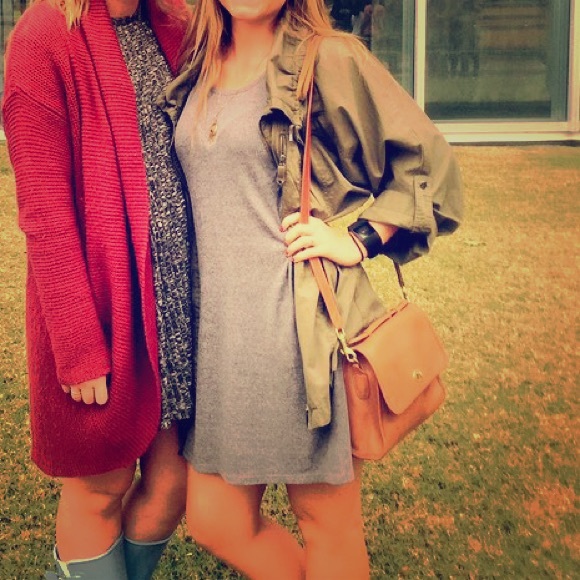 Olive green utility jacket