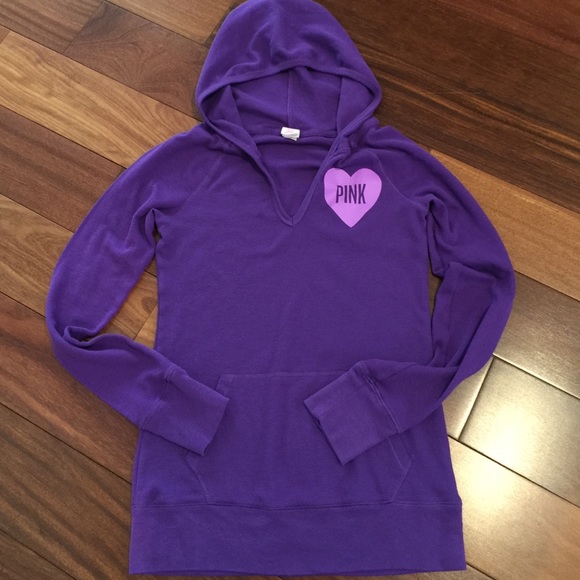 ✨sold✨PINK purple waffle knit hoodie
