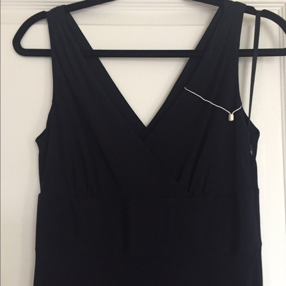 J Crew Navy silk dress: Size: 6- NWOT - Picture 2 of 3