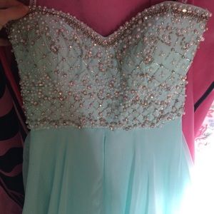 Jovani Dress (Aqua).