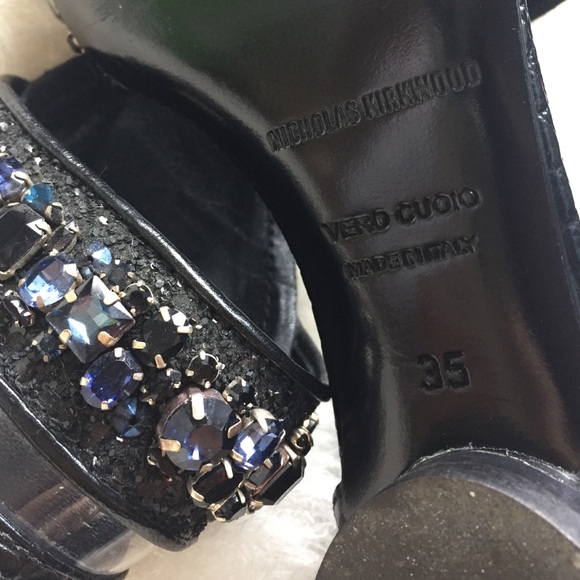 Nicholas Kirkwood + Erdem leather flats - Picture 3 of 4